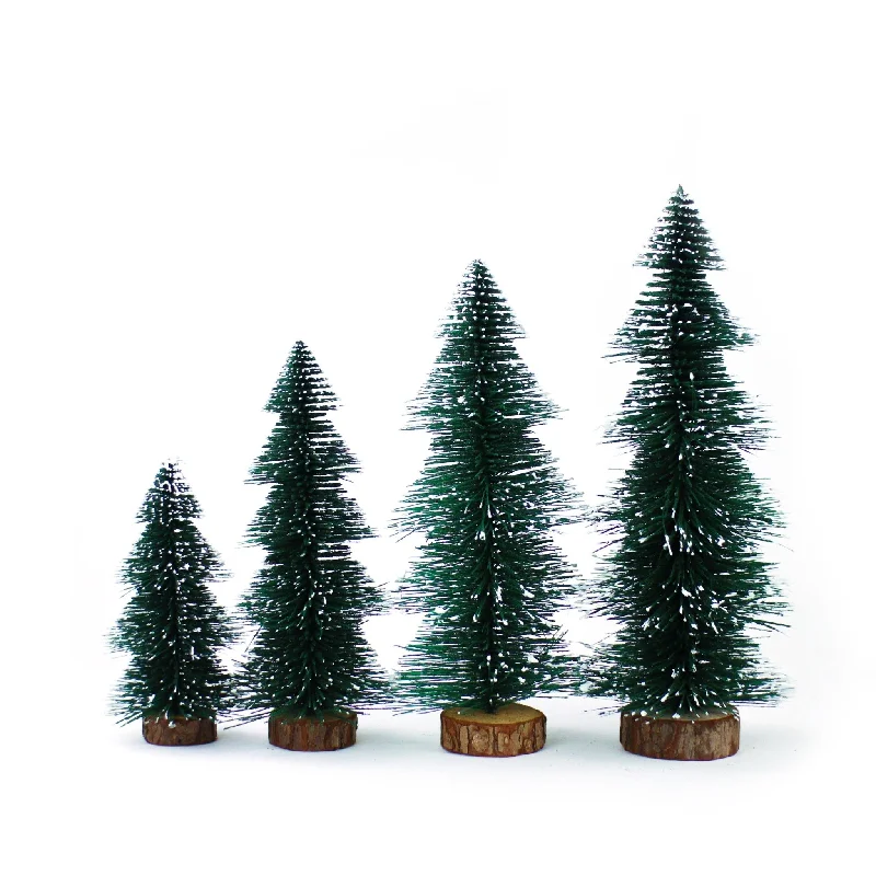Christmas Holiday Baking Ideas Snowing Faux Mini Christmas Tree