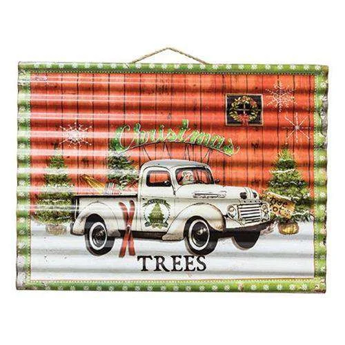 Christmas Tree Farm Corrugated Sign