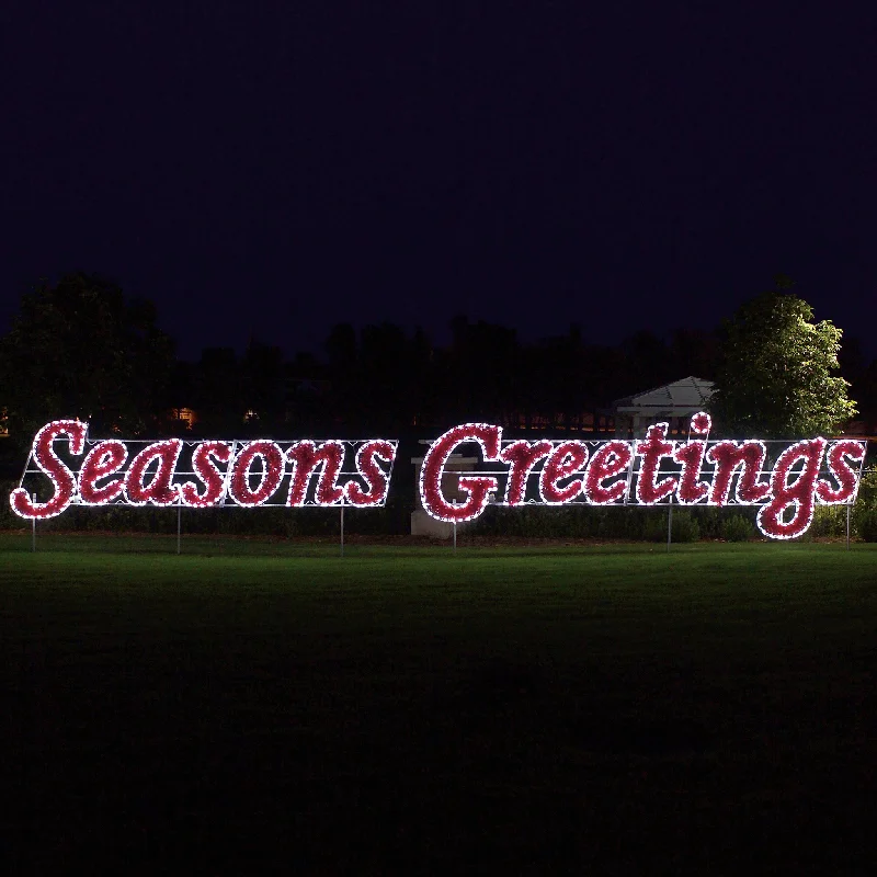 Commercial Seasons Greetings Sign  (1120-N)