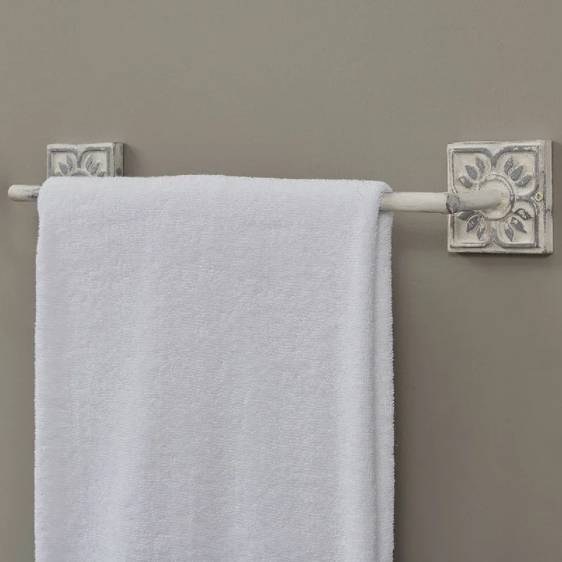 Distressed Tile Towel Bar - 16" Park Designs