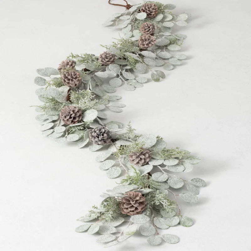 Eucalyptus/Pinecone Garland