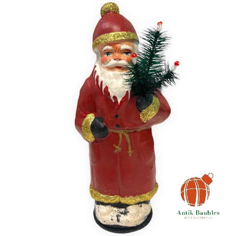 Christmas Fairy Lights Father Olde Time - Paper Mache Belsnickle Santa Candy Container - Antik Baubles Christmas Decor Christmas Fairy Lights Father Olde Time - Paper Mache Belsnickle Santa Candy Container - Antik Baubles Christmas Decor