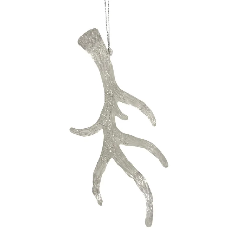 Christmas Handmade Crafts Frosted Antler Ornament