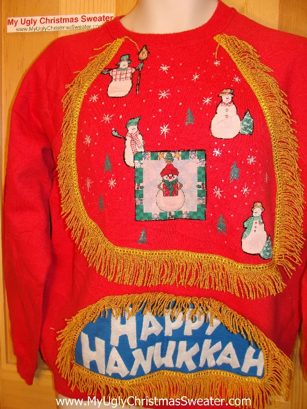 Christmas Holiday Goodies Funny Hanukkah Sweatshirt for Holiday Party