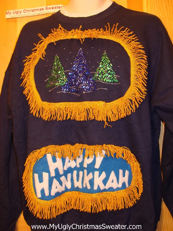Christmas Homemade Treats Funny Hanukkah Sweatshirt for Holiday Party