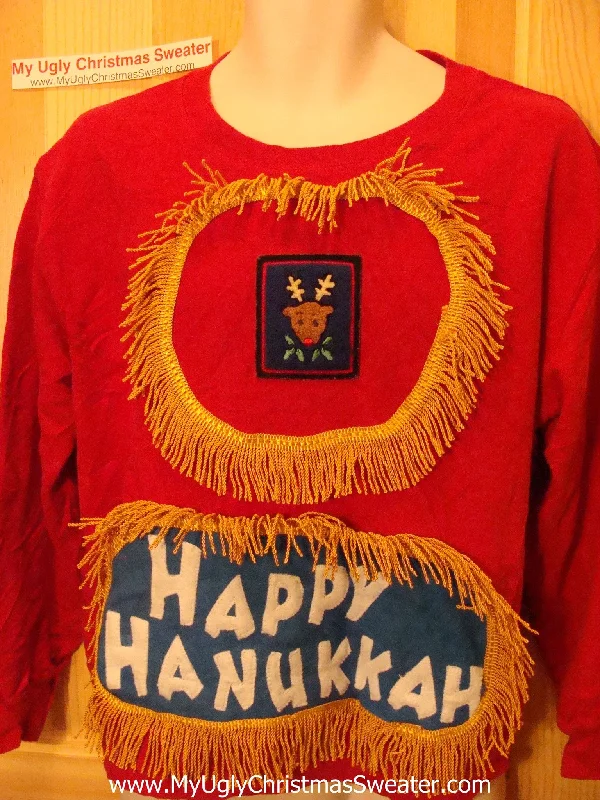 Christmas Homemade Cookies Funny Hanukkah Sweatshirt for Holiday Party