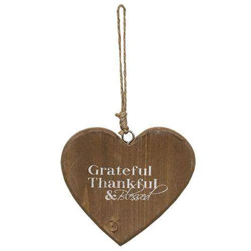 Christmas Holiday Table *Grateful Heart Ornament