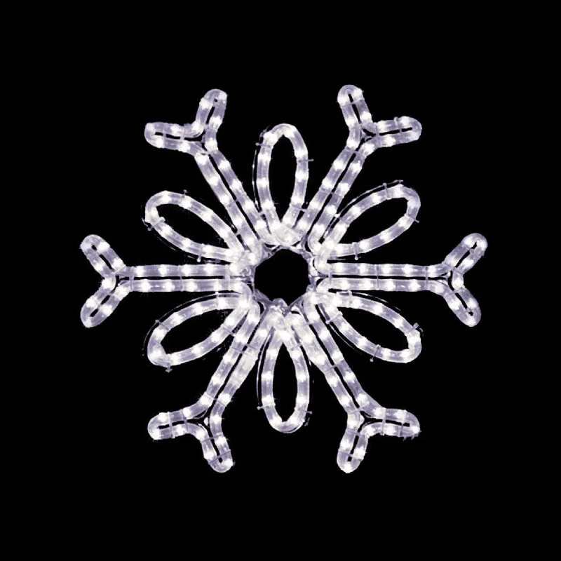 Single Loop Hanging Snowflakes