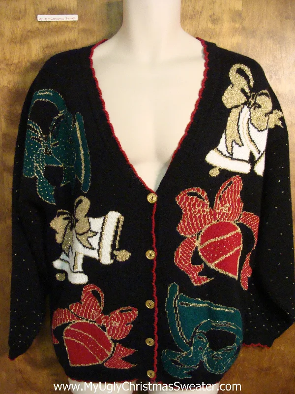 Christmas Joyful Celebration Horrible 80s Ugly Christmas Sweater