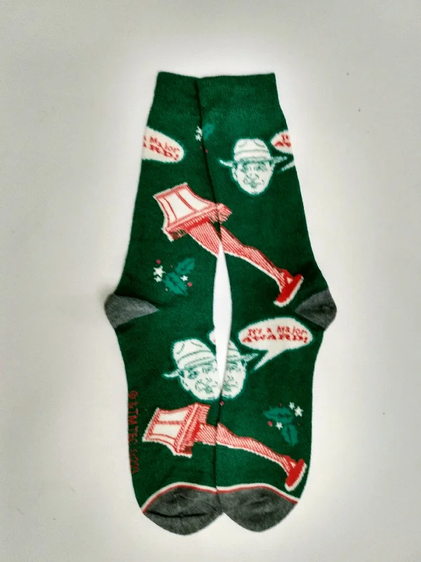 Christmas Family Gathering It's a Major Award A Christmas Story Crew Socks