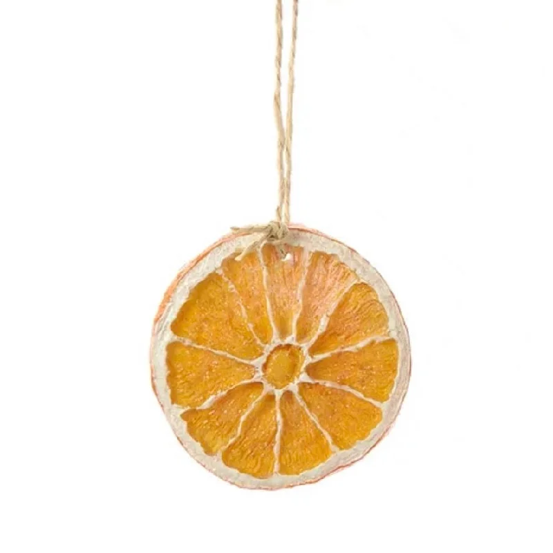 Christmas Family Fun Night Kurt Adler Orange Slice Ornament