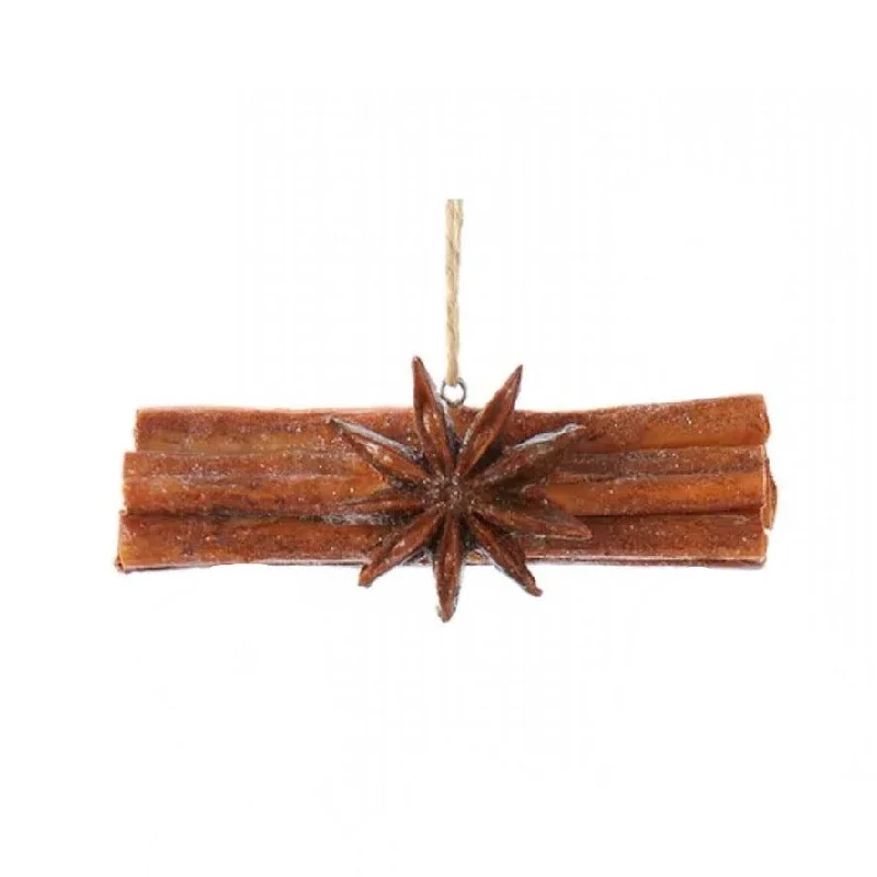Christmas Wrapped Surprises Kurt Adler Cinnamon Stick Ornament