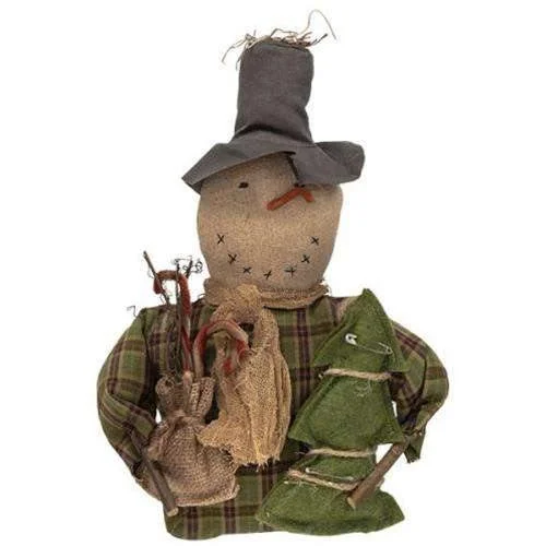 Mossy Snowman Doll