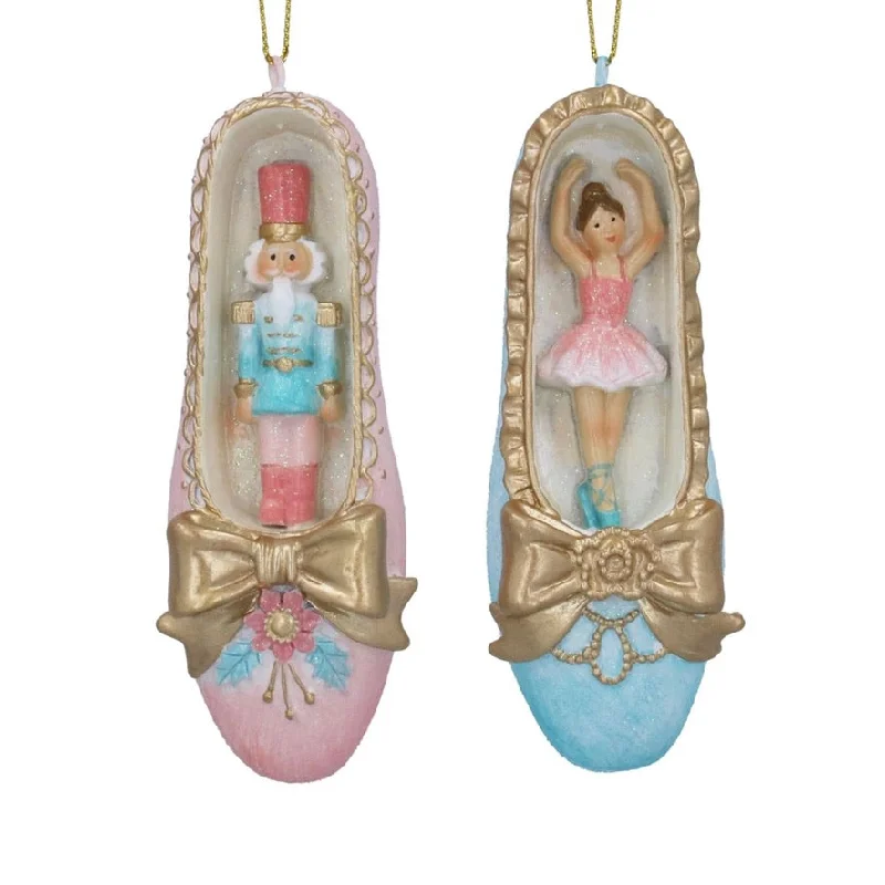 Christmas Winter Magic Nutcracker Ballet Slipper Ornament
