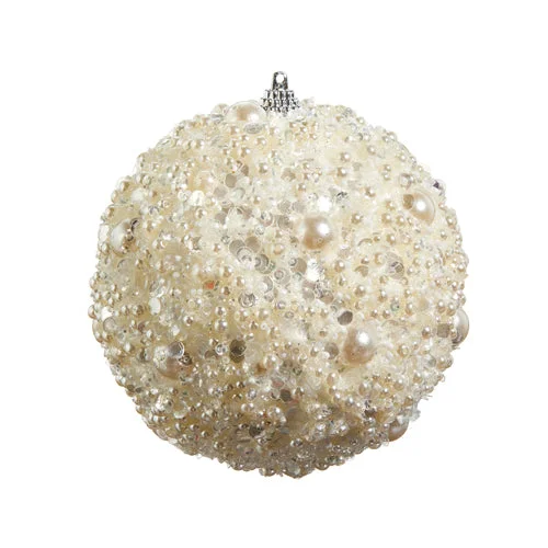 Christmas Holiday Goodies Pearl Embellished Ornament