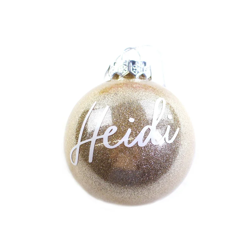 Christmas Cozy Blankets Personalised Shatterproof Christmas Ball Ornament