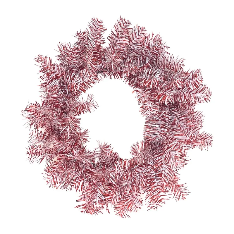 Red and White Wreath