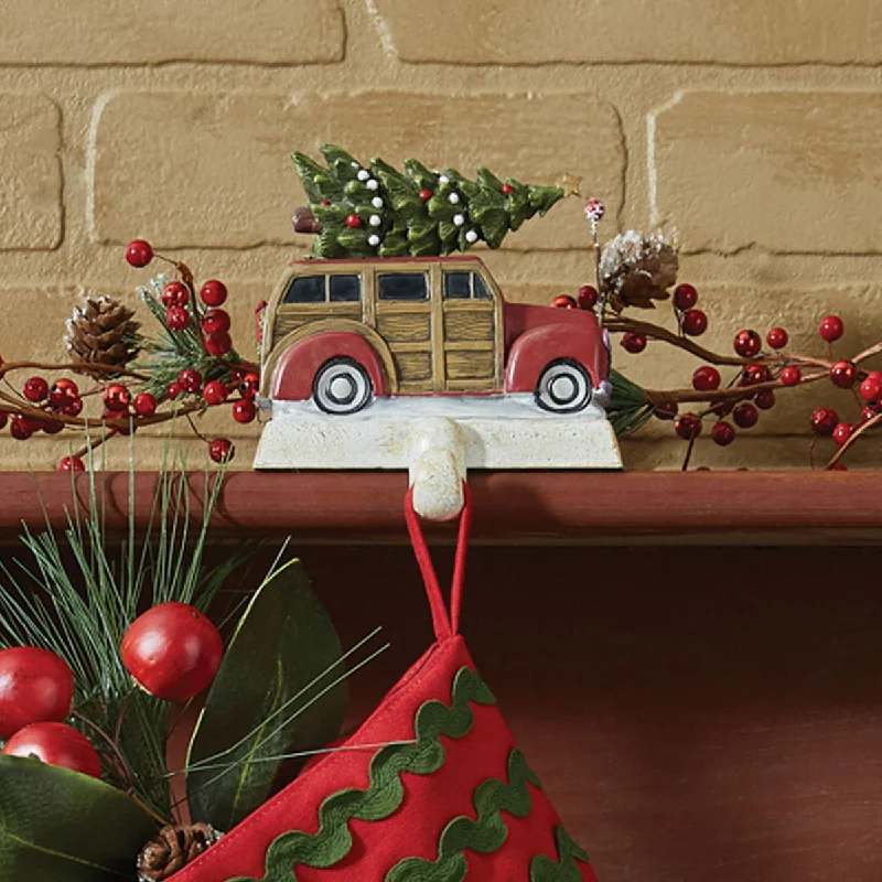 Red Woody Stocking Hanger -  Park Designs