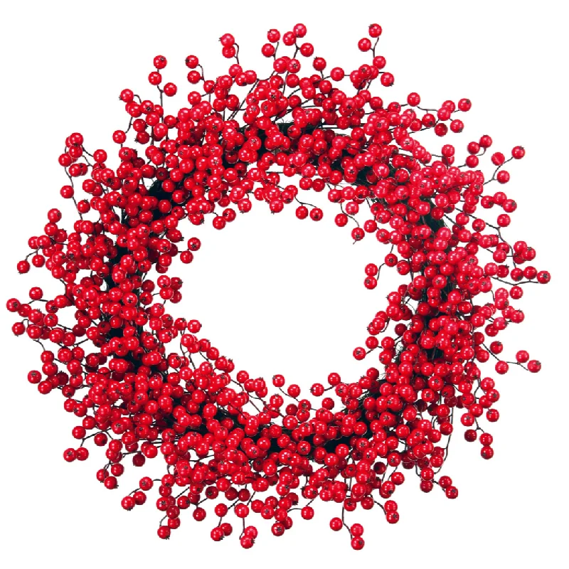 Red Berry Deluxe Wreath