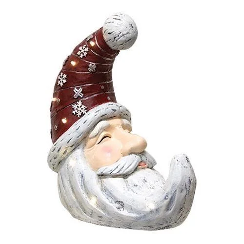 Christmas Holiday Table Resin LED Snowflake Santa Moon