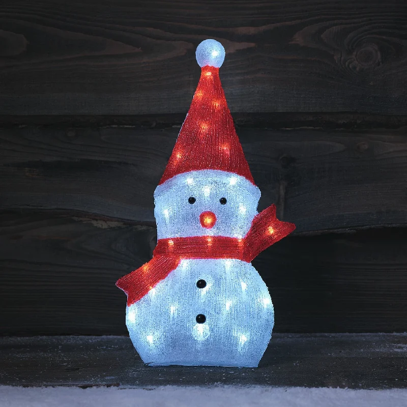 Christmas Homemade Treats 51cm Snowman LED 2D Acrylic Figure