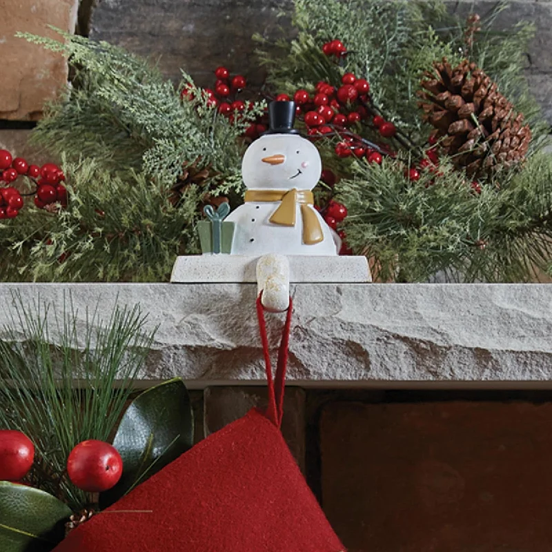 Christmas Homemade Cookies Snowman Stocking Hanger - Park Designs