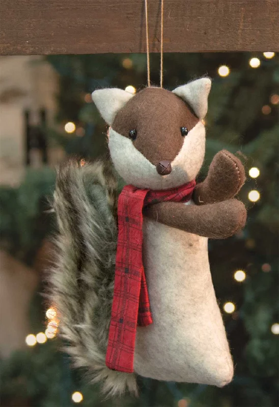 Christmas Outdoor Lights Snuggles Fox Ornament