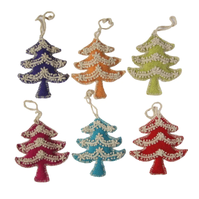 Christmas Mistletoe Magic Tree Ornament, Set of 6