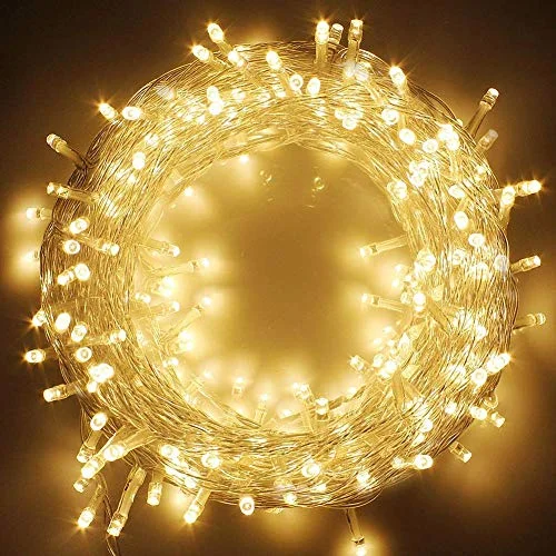 Christmas Homemade Treats LED String Lights - Plug-in - 8 Modes - Warm White - 66 ft