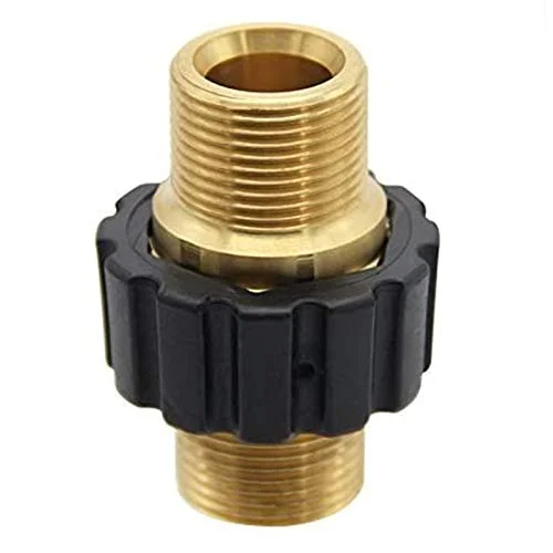 Christmas Outdoor Lights Pressure Washer Hose Quick Connector, M22 Metric Male Thread Fitting, TWIS375