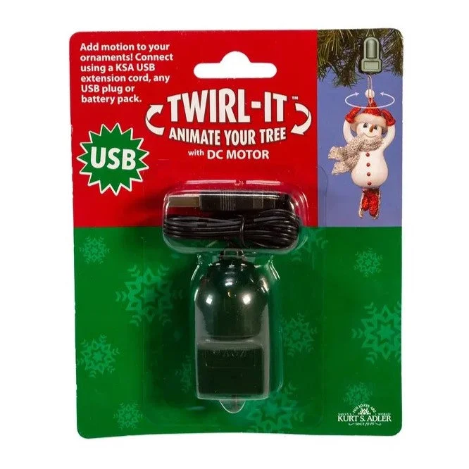 Christmas Holiday Festivities Twirl-It Ornament Spinner