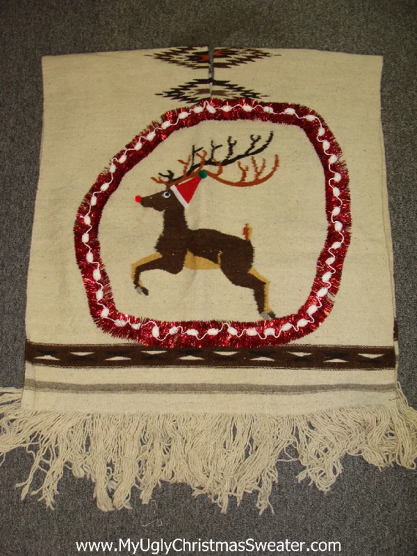 Ugly Christmas Sweater Cape for Men 2XL 3XL 4XL and Bigger