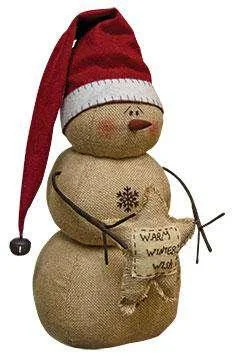 Warm Winter Wishes Snowman