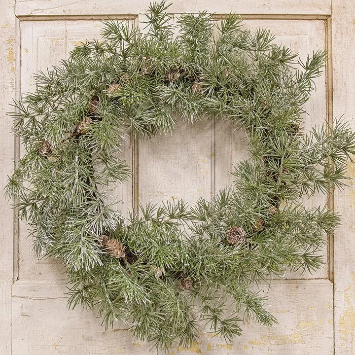 Weeping Pine Wreath, 24"