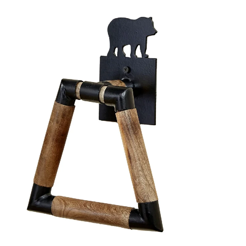 Wild Woods Bear Ring Hook - Park Designs