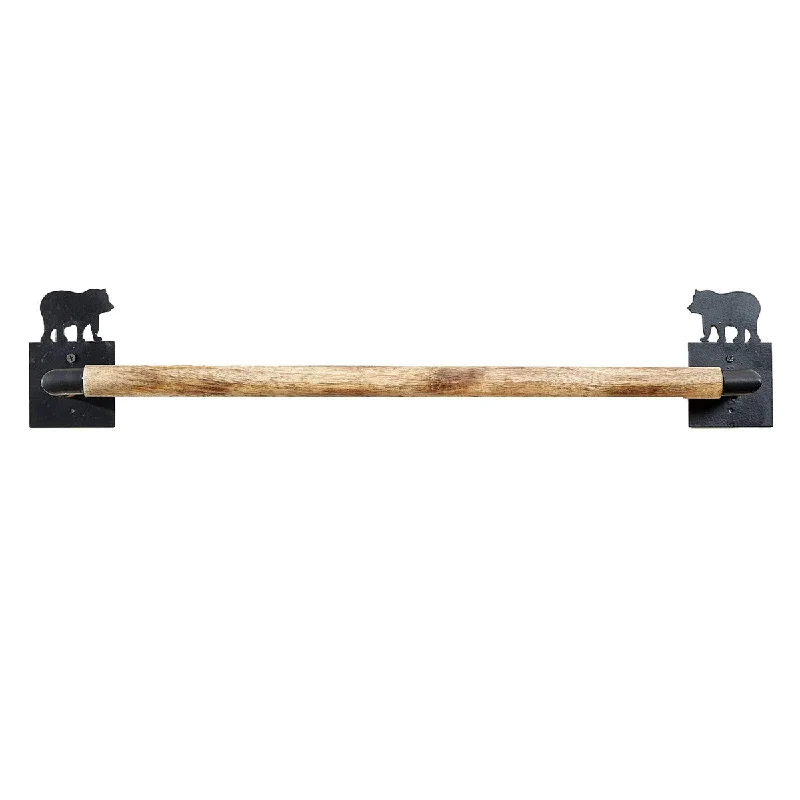 Wild Woods Bear Towel Bar 24" - Park Designs