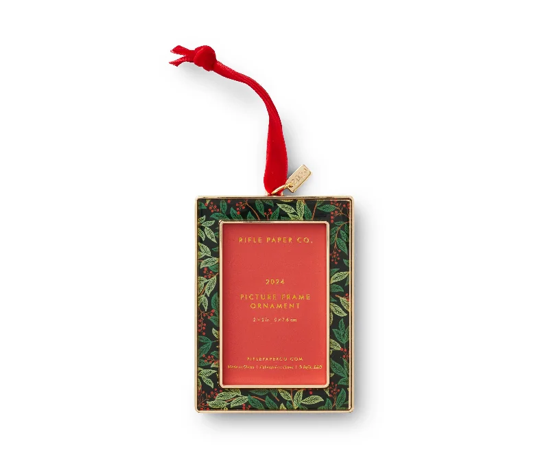 Christmas Handmade Crafts Willowberry Picture Frame Ornament