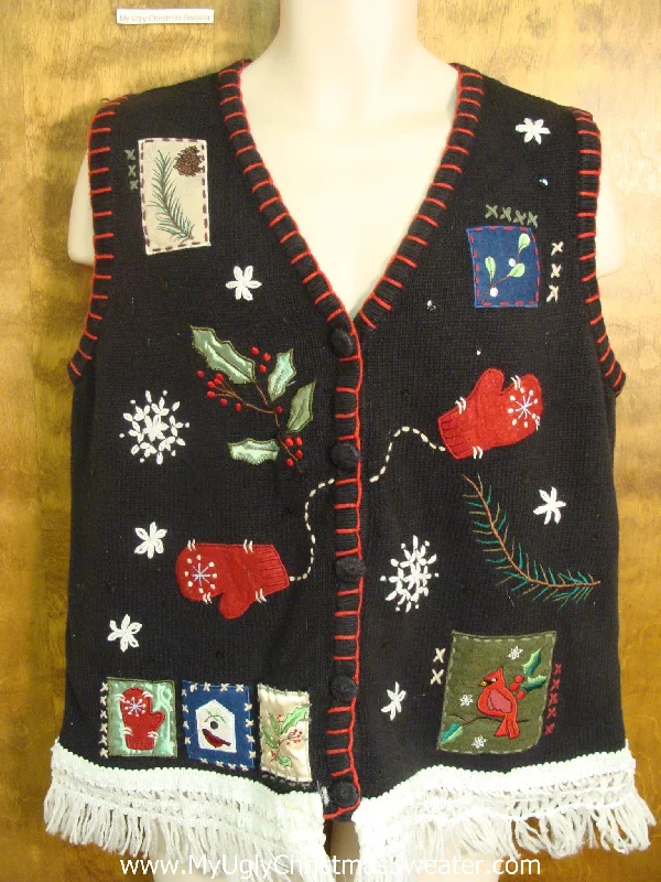 Christmas Holiday Goodies Winter Festivities Ugly Christmas Jumper Vest