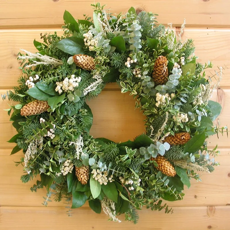 Christmas Twinkling Decorations Winter Radiance Wreath