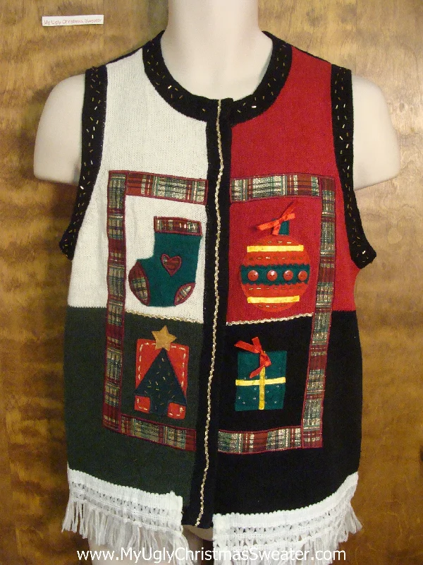 Christmas Winter Wonderland Decor Xmas Favorites Funny Christmas Sweater Vest